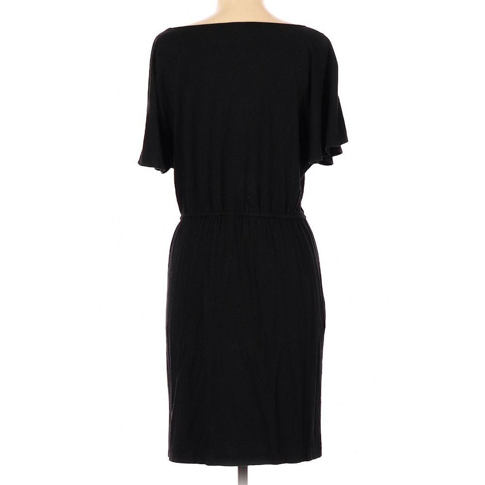 J.Crew Black Short Sleeve Dress | V-Neck | XS | Effortless Everyday Classic - Picture 3 of 8